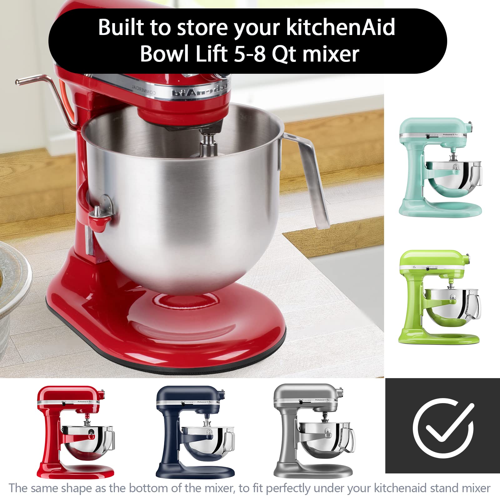 Amazon | Kitchenaid 5-8クォートボウルリフトスタンドミキサー
